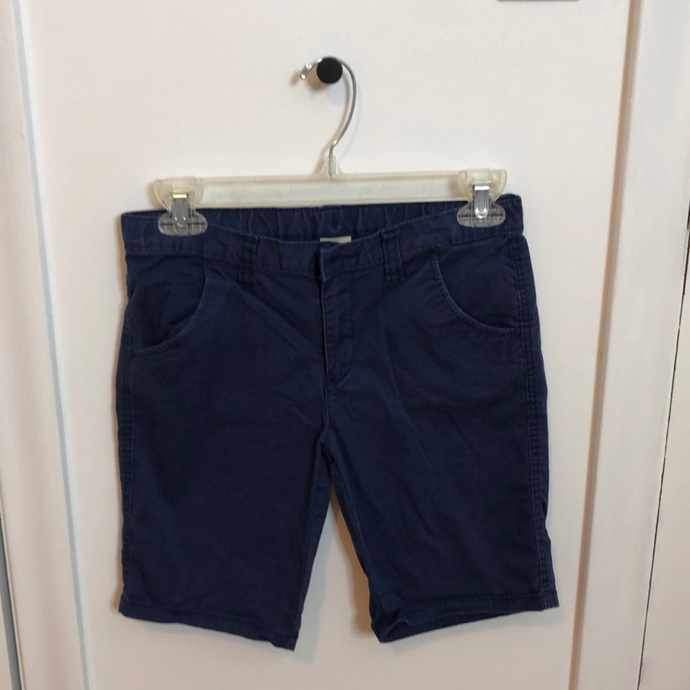 Faded Glory Girls Bermuda Short Size 14, Navy